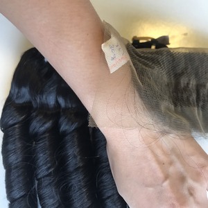 Prix bon marché cheveux humains non transformés SDD printemps Curl Bundle fermeture cheveux vierges vietnamiens crus cuticule alignée peut être teint - Product Image 6