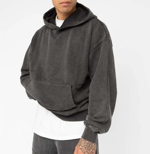 Custom Plain Winter Men's Unisex Street Wear Hoodies 100% Algodón Impermeable Transpirable Venta al por mayor Sublimación Bordado Pakistán - Product Image 2