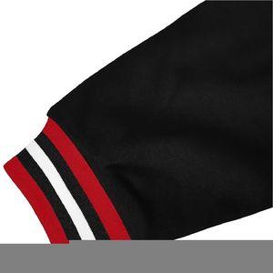 Chaqueta universitaria de béisbol de lana para hombre de alta calidad para chaqueta universitaria bordada de invierno con logotipo frontal recubierto - Product Image 5