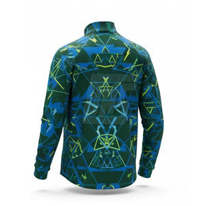 Veste à fermeture éclair sur le côté pour homme, sublimée, respirante, pour la course à pied, le fitness et la salle de sport - Product Image 4