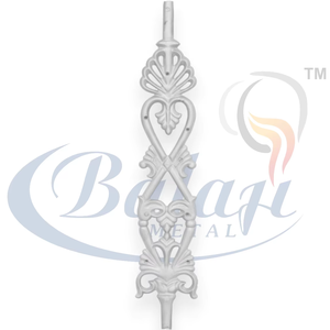 Balaji Metals, garde-corps de balcon traditionnel en fonte sans cadre, panneau de garde-corps, surface résistante à la rouille protégée contre les UV, garantie de 5 ans - Product Image 1