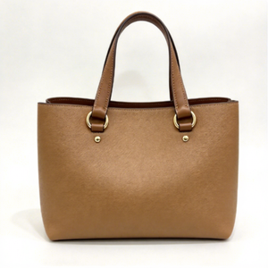 Bolso Tote de Cuero Genuino R+ para Mujer, Cierre de Cremallera de 7 Pulgadas, Dos Asas, Minimalista, para Uso Diario - Product Image 6