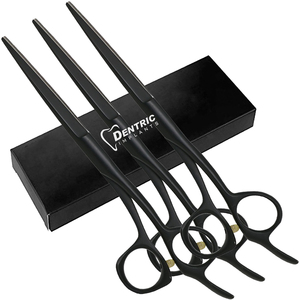 Ciseaux de coupe de cheveux professionnels en acier inoxydable pour droitier lame tranchante droite coiffure cheveux Salon de coiffure fournitures - Product Image 3