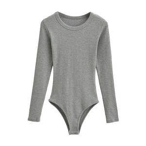 บอดี้สูทแขนยาวสำหรับผู้หญิงชุดออกกำลังกายเต้นรำยิมนาสติกพิมพ์ลายดิจิทัลมาใหม่2026 - Product Image 6