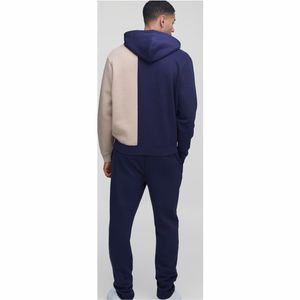 Vente en gros de survêtements de haute qualité pour hommes coupés et cousus nouveau design costume respirant personnalisé Offre Spéciale ensemble de survêtements à coupe ajustée deux pièces - Product Image 2