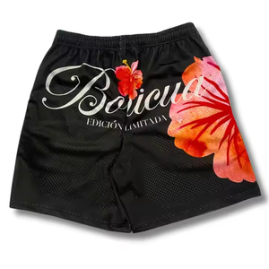 Short en maille sur mesure de nouveau style Short en maille de couleur unie à vendre Short en maille fabriqué au Pakistan pour hommes - Product Image 2