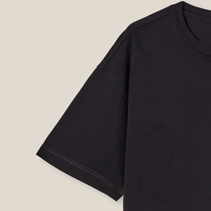 Wholesale Price Custom 100%Cotton <b>Men's</b> Oversized <b>T</b>-<b>Shirt</b> with Customizable Logo High Quality Custom Luxury Streetwear Quick Dry - Product Image 4