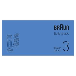 Afeitadora Eléctrica Rotativa 3 en 1 Gris para Hombre con Cuchillas Flexibles, Accesorio Recortador, 5 Peines Guía, Afeitadora en Seco para Cara y Cuerpo - Product Image 2