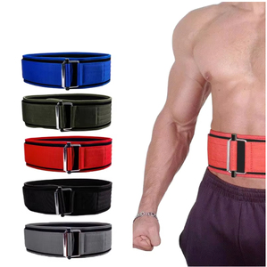 Cinturón de Levantamiento de Pesas de Nailon Personalizado para Hombre y Mujer – Cinturón de Soporte Ajustable con Autobloqueo para Crossfit, Sentadillas y Levantamiento de Pesas - Product Image 2