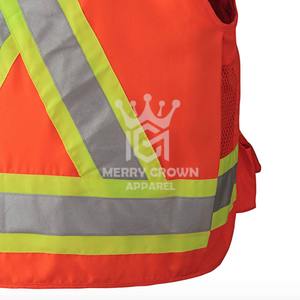 เสื้อกั๊กใส่ทำงานพรีเมียมพร้อมกระเป๋าหลายช่องโลโก้ใหม่ปรับแต่งได้กันน้ำ - Product Image 6