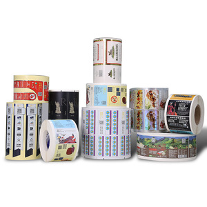 PVC <b>Gold</b> <b>Foil</b> Transparent Sticker Labels Custom Logo Circle Seals for Packaging Boxes - Product Image 2