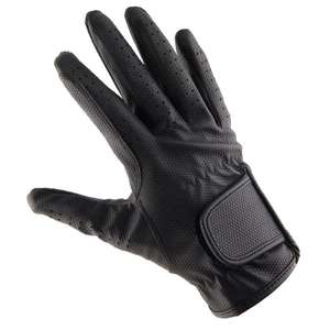 Gants d'équitation équestres professionnels gants d'équitation personnalisés en cuir synthétique pour hommes gants d'équitation anti-fendu - Product Image 2