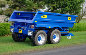 Remorque de tracteur à benne hydraulique de 2 tonnes, utilisation agricole, remorquage multifonctionnel, origine américaine, garantie de 2 ans, moteur et engrenage inclus - Product Image 5