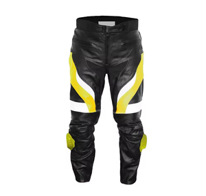 Pantalon de moto personnalisé professionnel imperméable en polyester/cuir de haute qualité, nouveau design, vêtements d'extérieur, style estival tendance - Product Image 4