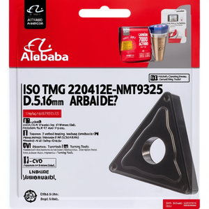 ISO TNMG 220412E-NMT9325 D.5,16mm MT-CVD Inserto de Torneado Indexable con Recubrimiento, Paquete de 10 para Herramientas de Torneado - Product Image 2