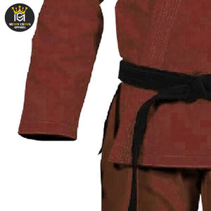 ชุดยูนิฟอร์มเทควันโด2ชิ้นสำหรับผู้ใหญ่ชุดกิโมโนจูจิสึ100% โลโก้ออกแบบอย่างมืออาชีพ - Product Image 4