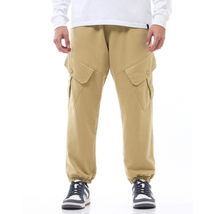 Pantalon de jogging de base personnalisé fabricant de pantalons pour hommes 100% pantalon de survêtement en coton pantalon de survêtement Hip Hop coupe-vent ample - Product Image 3