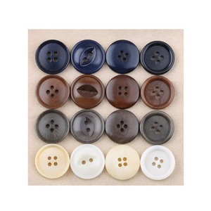 Boutons en corne de buffle naturels, durables, attaches de couture, boutons faits à la main pour vêtements, chemises, manteaux, accessoires - Product Image 3