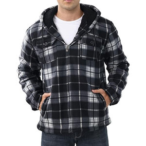Premium Quality Winter Flannel Hoodies Pakistan Made Wholesale Eco-Friendly Quick Dry Men's Comfortable Wears - Product Image 1