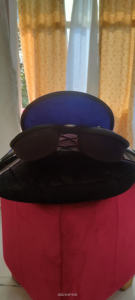 Kaamkaaj Silla de Montar Profesional Sintética para Caballo, Silla Inglesa de Carreras y Resistencia, con Doble Banda Abdominal y Árbol de Madera, Modelo KKJ05 - Product Image 2