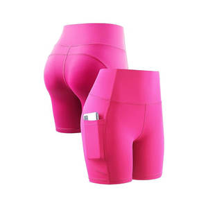 Pantalones cortos de gimnasio sin costuras para mujer, novedad en pantalones cortos de entrenamiento con glúteos y logotipo personalizado para mujer - Product Image 3