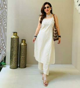 Colección de Diseñador SUMMER DHAMAKA, Salwar Kameez para Mujer, Secado Rápido, Tradicional, para Diwali/Fiestas de Boda, con Bordado - Product Image 4