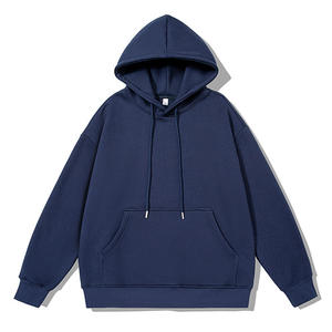 Collection Hiver Homme : Nouveauté Décontractée Automne, Coupe Ample Unisexe, Motif Uni, Grande Taille, Conception Personnalisée, Coton Lourd 100% Respirant - Product Image 1