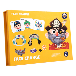 Gioco Puzzle Magnetico per Bambini: Educazione Precoce, Tema Travestimenti di Personaggi e Animali, Gioco Educativo di Abbinamento - Product Image 6