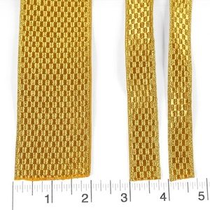 เชือกถักเปียโลหะทำด้วยมือผ้าลูกไม้ทำจากลูกไม้ทำจากลวดทองแท่งฝรั่งเศส - Product Image 3