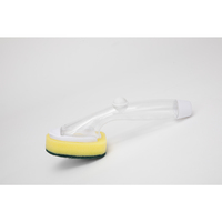Savon de cuisine, éponge de nettoyage, éponge facile à distribuer, brosse à vaisselle avec éponge robuste