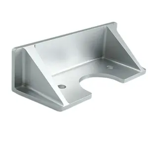 Gran oferta, piezas de Base fija de aluminio CNC de 5 ejes de alta precisión, servicios de perforación/torneado/fresado automático, materiales de ABS de acero metálico