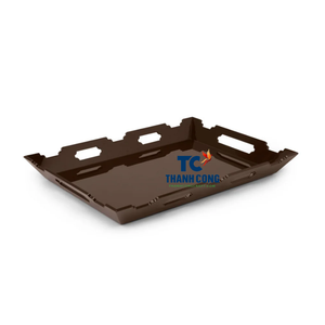 BANDEJA LACQUER Premium, bandeja rectangular personalizada para decoración del hogar inspirada en bandejas de laca tradicionales de Vietnam - Product Image 1