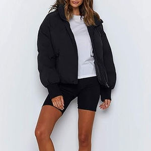 Vente en gros, faible MOQ, OEM, manteau matelassé pour femmes, sur mesure, veste d'hiver chaude, respirante et confortable, vestes matelassées pour femmes - Product Image 5