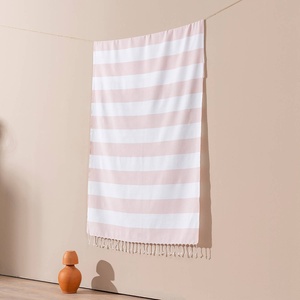 ผ้าขนหนูชายหาดคาบาน่า ตุรกี ลายบล็อกสไตรป์ ขนาด 33x66 นิ้ว - Product Image 3