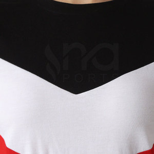 เสื้อยืดผู้หญิงคอกลมลายทางทรงปกติ ดีไซน์ใหม่ปี 2024 ย้อมสีพื้น ผ้าฝ้าย 100% คุณภาพพรีเมียมสูง ผลิตในปากีสถาน - Product Image 6