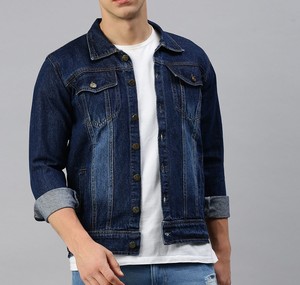 Breathable <b>Men</b> Long Stretch <b>Denim</b> <b>Jacket</b> <b>Men</b> Jean <b>Jacket</b> Cotton Blue Winter Plain <b>Denim</b> <b>Jacket</b> <b>for</b> <b>Men</b> Plus Size - Product Image 2