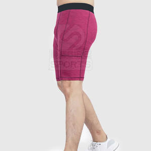 Shorts de compression pour hommes de haute qualité fabriqués au Pakistan, taille élastique, tissu en toile solide, marque privée - Product Image 3