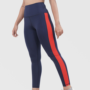 Leggings personnalisés OEM pour vêtements de fitness et de yoga Pantalons de yoga Leggings taille haute Leggings de yoga taille élastique personnalisés pour femmes - Product Image 4