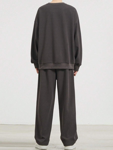 Survêtement de qualité supérieure pour hommes, vente en gros, logo personnalisé imprimé, vêtements d'hiver, taille plus, ensemble 2 pièces pour homme - Product Image 4