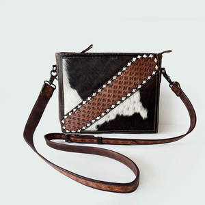 Produit tendance Sac à main en cuir de vachette sur mesure pour femmes Meilleur prix Sac à main en cuir de vachette à étiquette privée pour femmes - Product Image 1