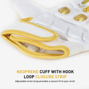 Gants de football américain sublimés par impression de logo personnalisé récepteur antidérapant gants et mitaines de football à bas prix - Product Image 4