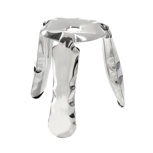 Chaise de bar moderne au design actuel, éco-responsable, avec structure en acier inoxydable, assise confortable, mobilier de bar très vendu pour bars et hôtels - Product Image 6