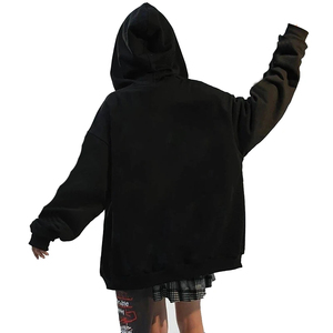 Custom StreetwearฤดูหนาวZip Up HoodieสีทึบHoodedเสื้อกันหนาวผู้ชายHoddiesคุณภาพสูง - Product Image 5