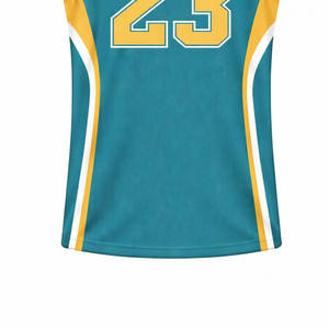 Camiseta de Baloncesto Personalizada para Equipo, Sublimación Personalizada Unisex, Corte Atlético, Transpirable, de Secado Rápido, Absorbe la Humedad - Product Image 6