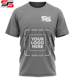 T-shirt surdimensionné en coton 100% Impression DTG Vente en gros T-shirt vierge lourd Nouvelle mode T-shirt à col rond pour hommes - Product Image 1