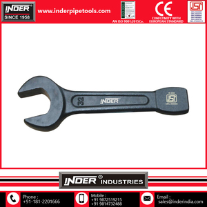 Clé à molette à extrémité ouverte de qualité supérieure certifiée ISO Inder Industries de qualité industrielle Conception hexagonale Capacité de mâchoire de 1 1/2 pouces Personnalisée - Product Image 5