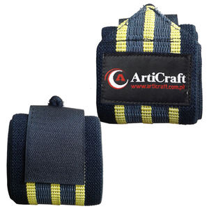 Adjustable Breathable Elastic Polyester <b>Wrist</b> Support for <b>Weight</b> Lifting Custom Logo Gym Wrap for Sports Fitness - Product Image 3