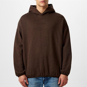 Vente en gros Pull de coupe régulière brodé de haute qualité Sweats à capuche pour hommes vierges Sweat à capuche Streetwear pour l'extérieur - Product Image 5