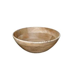 Bol en bois de qualité supérieure design admirable table en forme de coeur bol en bois décoratif pour dîner vaisselle décor de table bol en bois - Product Image 6