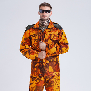 Vestes de chasse Orange Hunt, isolées pour l'hiver, vêtements pour hommes, canard, oiseaux aquatiques, polaire, imperméables, camouflage, ensembles de costumes, Blaze - Product Image 3